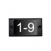CUSTOMISABLE LED ROW NUMBER/SIGN - STREAMLINE DUO 2